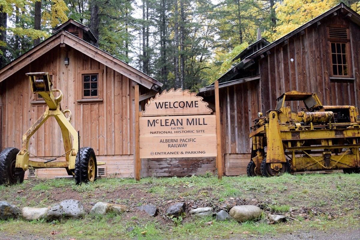 The McLean Mill National Historic Site is located in Beaver Creek in the Alberni Valley. (NEWS FILE PHOTO)