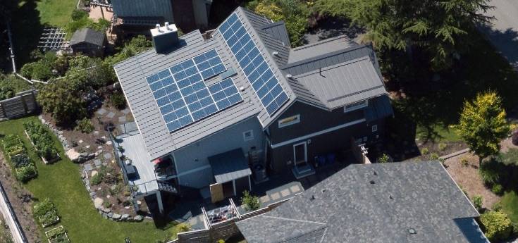 Colin and Nadine Gray have built an energy-efficient house in Comox. Photo supplied