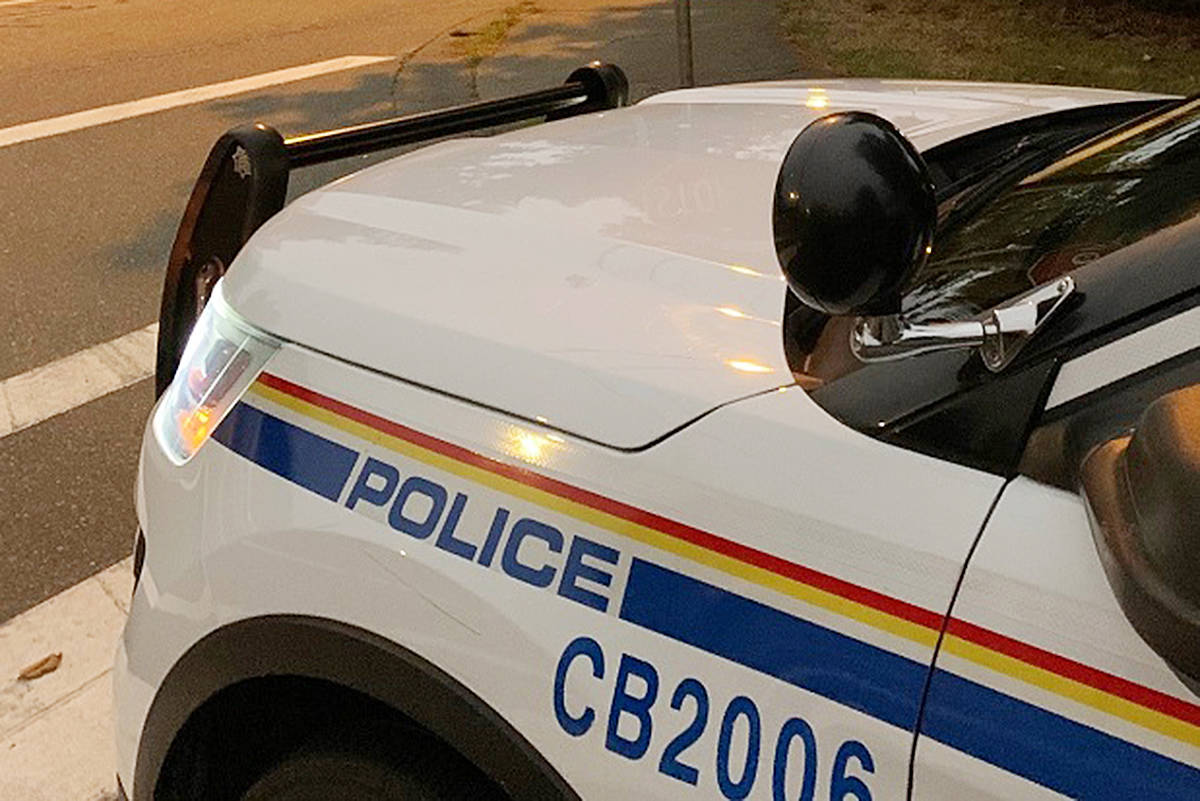 Violent and non-violent crime have both increased since 2018 in Campbell River. RCMP photo