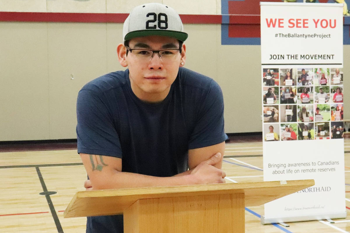 Dwight Ballantyne started #WeSeeYou day to draw more attention to the plight of remote indigenous communities. (Special to The News)