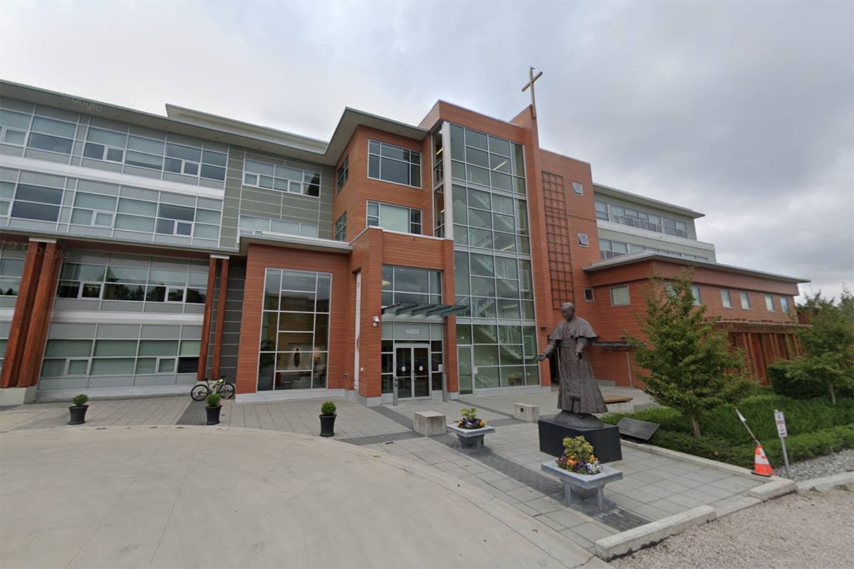 Catholic Archdiocese of Vancouver. (Google Maps)