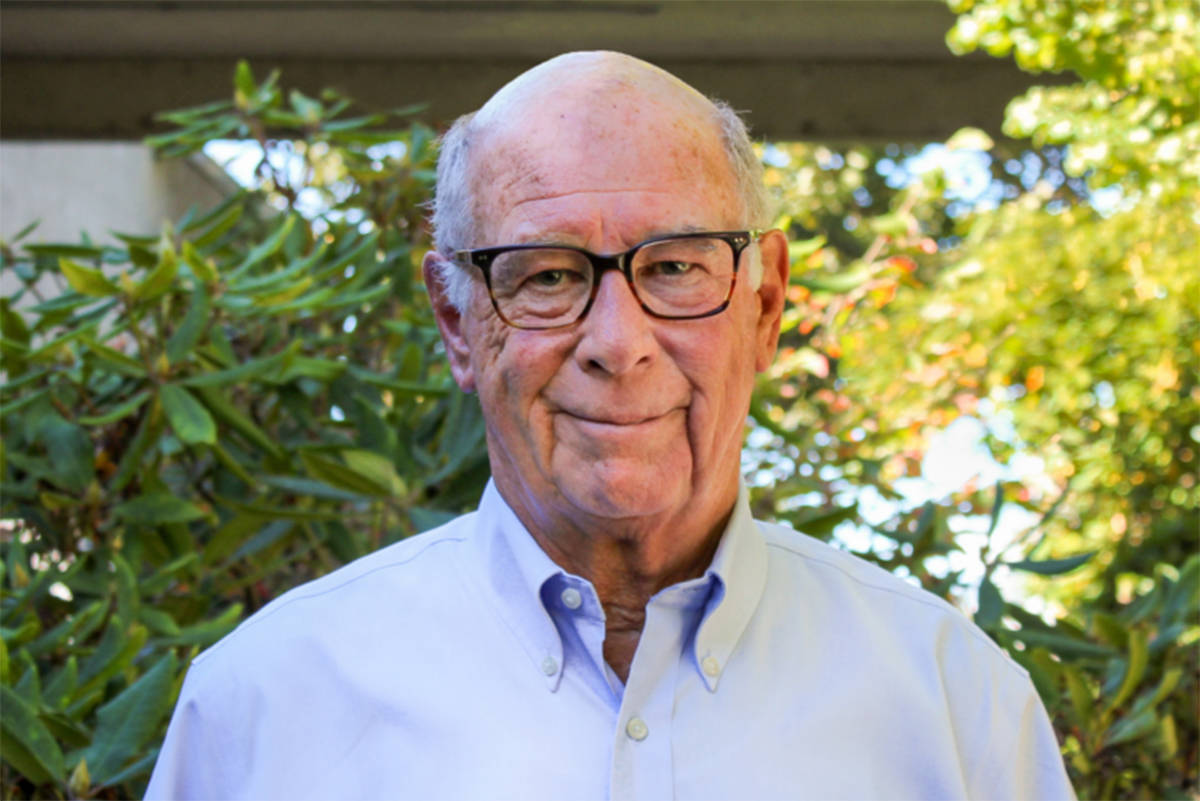 Gordon Viberg was the fifth person to be diagnosed with COVID-19 at the Royal Jubilee Hospital. (Provided by the Victoria Hospitals Foundation)