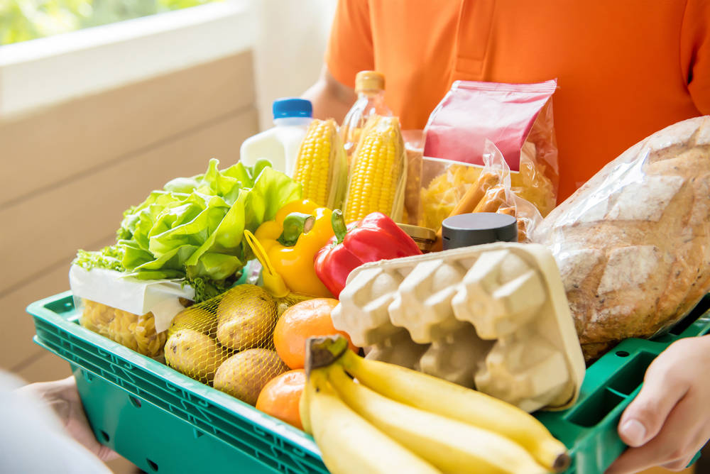 James Larocque is offering to use his time off of work to deliver groceries to the elderly and people with weakened immune systems in an effort to help the most vulnerable people in the community during this global pandemic. (USDA photo) 