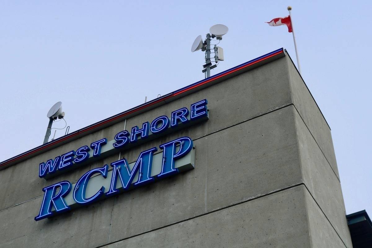 A West Shore man has been handed two tickets for failing to wear a mask after causing a disturbance at a coffee shop in View Royal and gas station in Langford. (Black Press Media file photo)