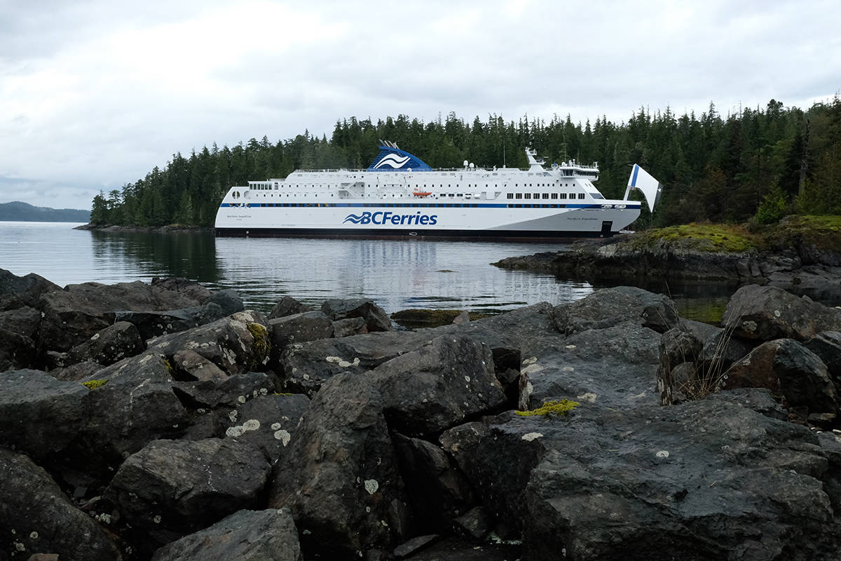 BC Ferries has clear rules about mask wearing, but says its employees are not enforcers. (Zoe Ducklow photo)