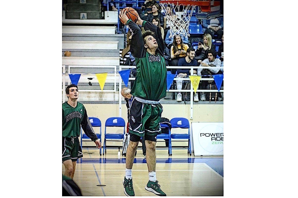 Levi Timmermans of the Comox Valley played two seasons with the University of Saskatchewan men’s basketball team. Photo supplied