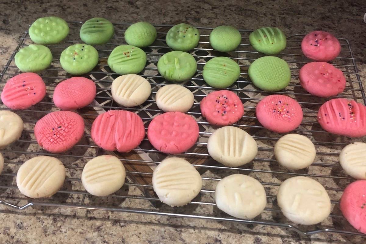 A batch of the more uniform cookies my family knocked out with our new stand mixer the other day. The kids are so proud. (Sarah Simpson/Citizen)