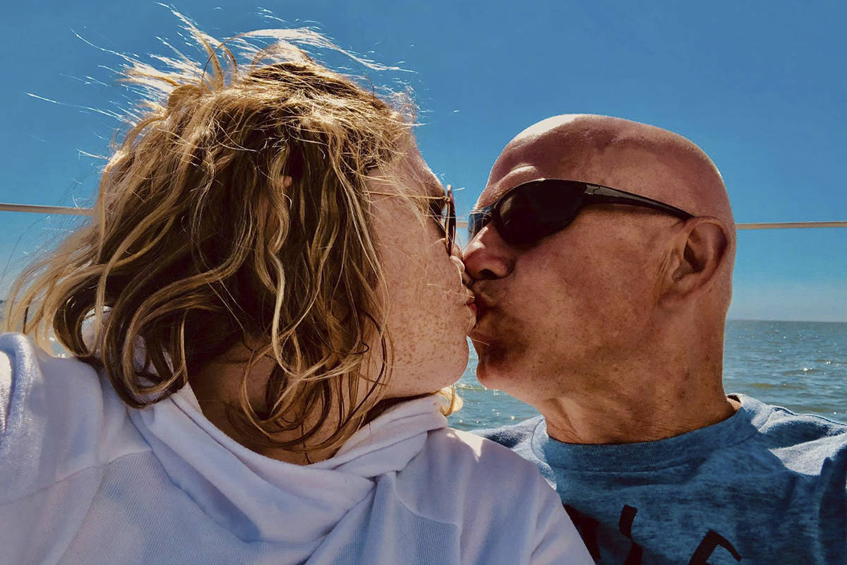 In a whirlwind of a year, Sarah Shaw and her husband met, married, moved to Victoria and bought a sailboat that they plan to move onto in April. (Courtesy of Sarah Shaw)