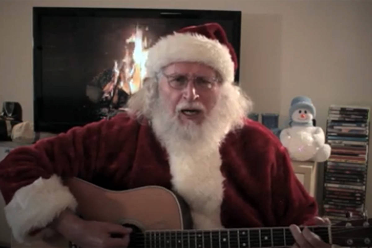 Victoria filmmaker Michael Korican collaborated with Santa Claus to film a sequel to his short film Sad Santa, Glad Santa. (YouTube)