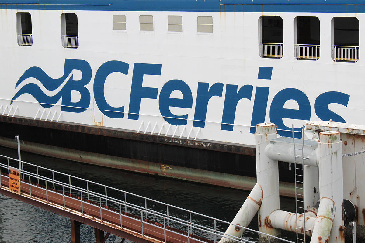 The B.C. Ferries vessel the Coastal Renaissance. (News Bulletin file photo)