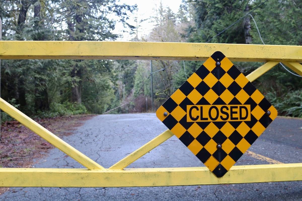 The Sooke Potholes are closed until further notice. (Aaron Guillen - Sooke News Mirror)