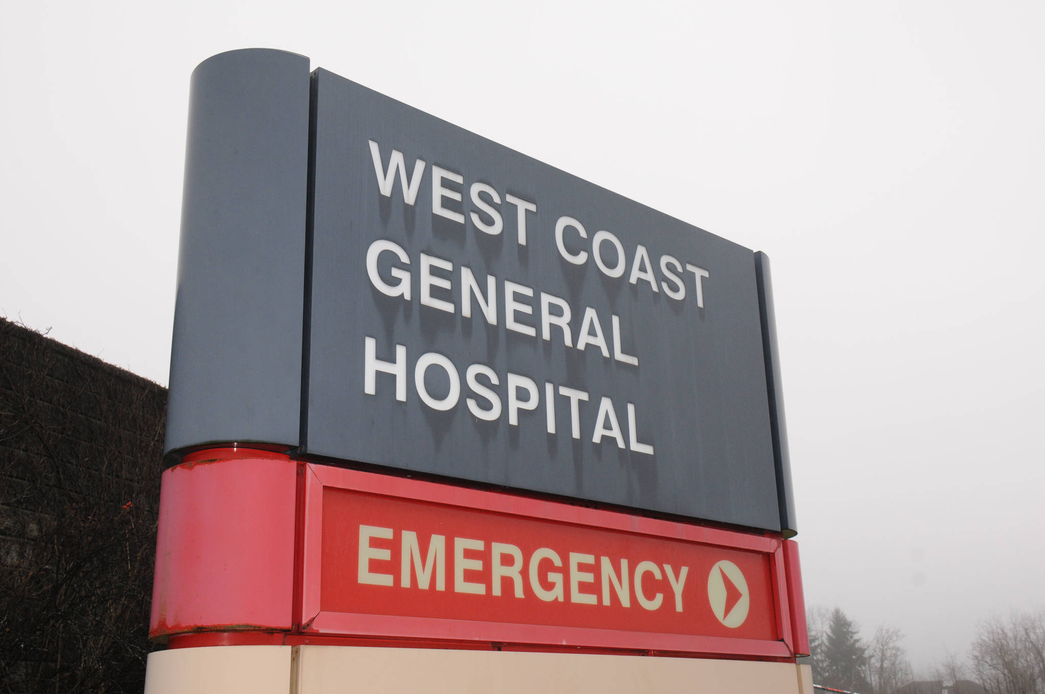 West Coast General Hospital in Port Alberni received some good news about an expansion to its emergency department on Jan. 15, 2021. (SUSAN QUINN/ Alberni Valley News)