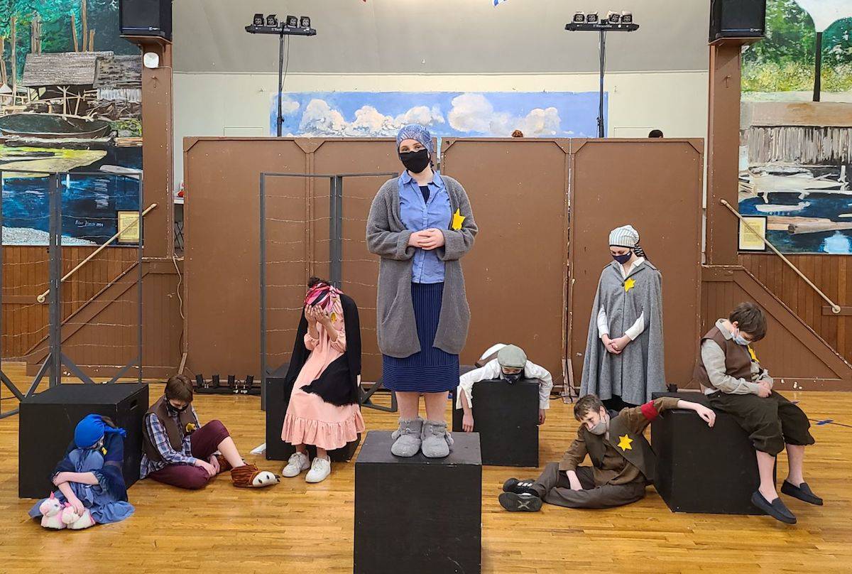 Sooke’s Amber Academy is recognizing those involved in the Holocaust in the 1940’s with a play titled, “I Never Saw Another Butterfly” by Celeste Rampart. The production is set to release online in the same week as International Holocaust Remembrance Day, Jan. 27. (Keli Dunn photo)