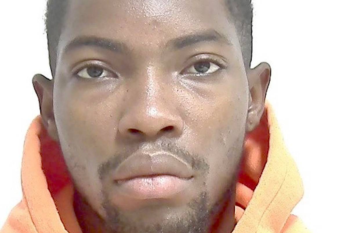 Michael Elendu, 19, is wanted Canada-wide for the stabbing murder of a man in Calgary. Police say he may be hiding in B.C. (Calgary police handout)
