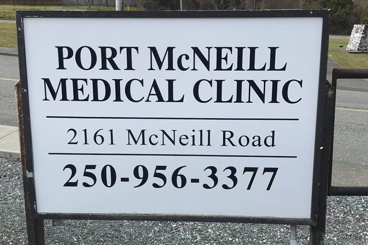 The Port McNeill Medical Clinic has lost another doctor. (Port McNeill Medical Clinic photo)
