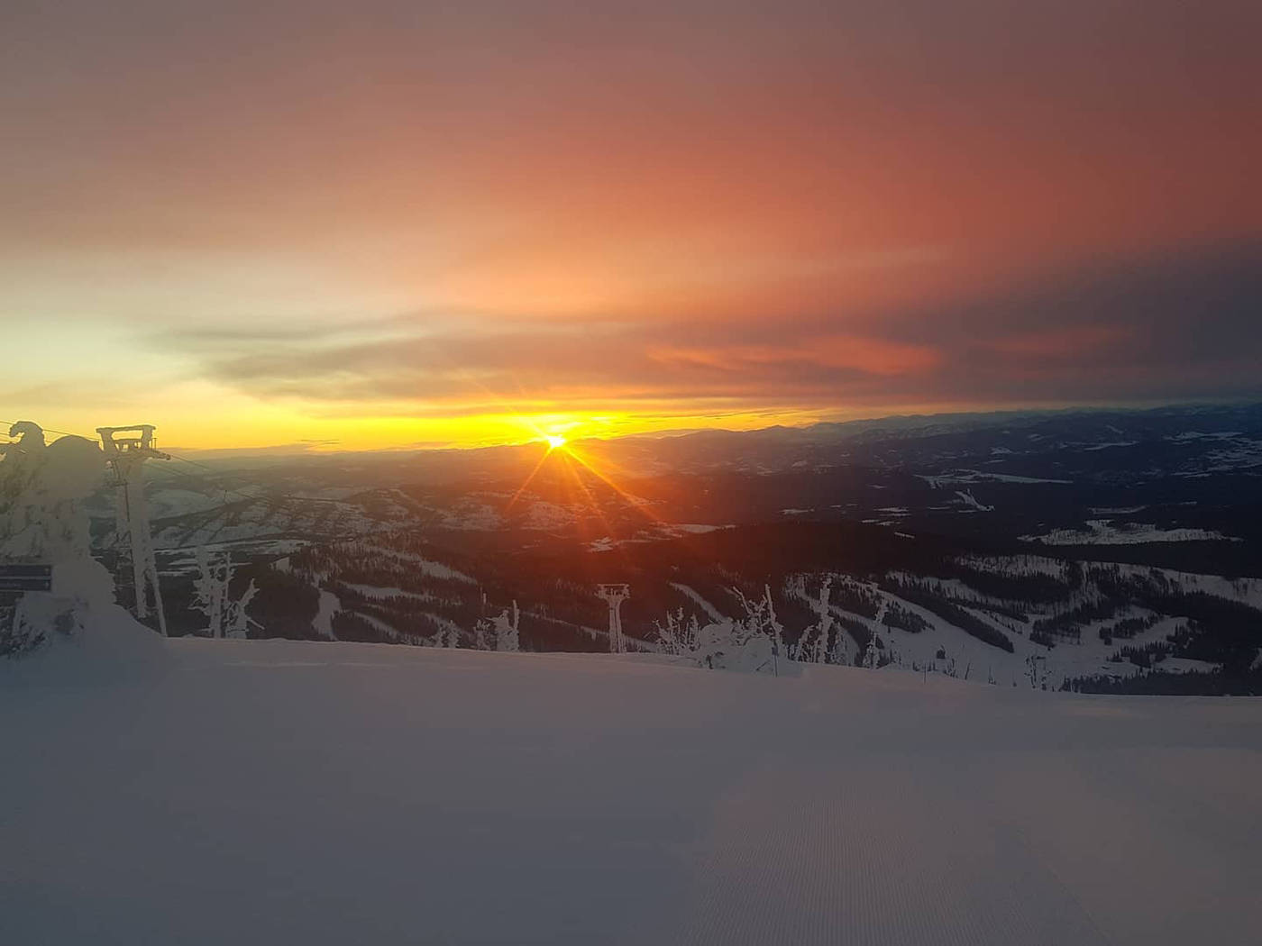 Baldy Mountain Resort was shut down on Saturday after a fatal workplace accident. (Baldy Mountain picture)