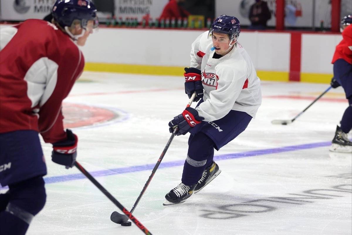 Logan Nijhoff of Comox has become the 80th captain of the Regina Pats major junior hockey club. Photo by Keith Hershmiller/Regina Pats