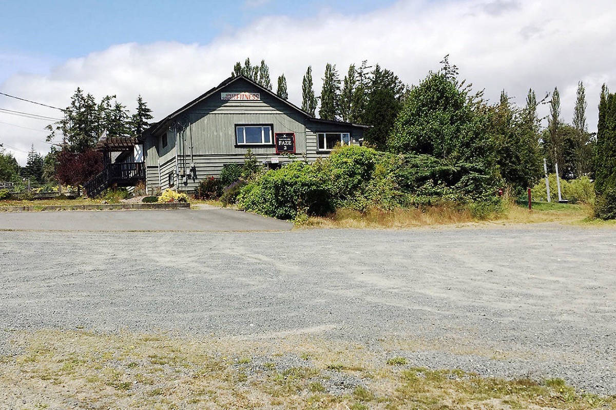The former Speed Source Fitness building on Otter Point Road has been used as a shelter for Sooke’s homeless population since last July. (Kevin Laird - Sooke News Mirror)