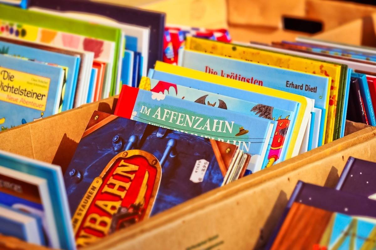 Children’s books. Photo: pixabay.com