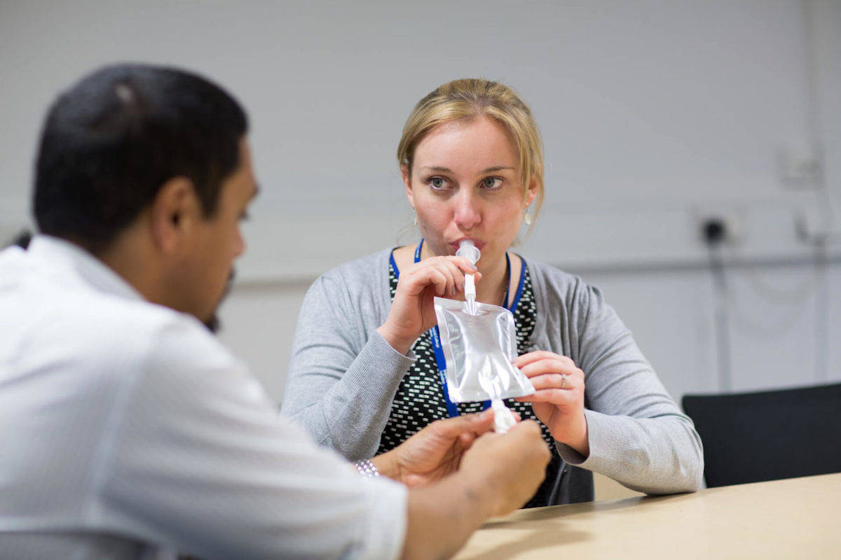 Scientists at the BC Cancer Research Institute are developing a breath test that can determine whether someone has contracted COVID-19. (IHR Imperial BRC Cancer)