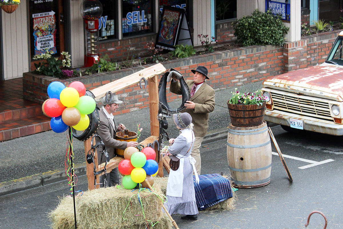 Old-fashioned fun and games, old cars, activities and more are featured in the filming of Pioneer Days in The Baker’s Son. (Photo by Don Bodger)