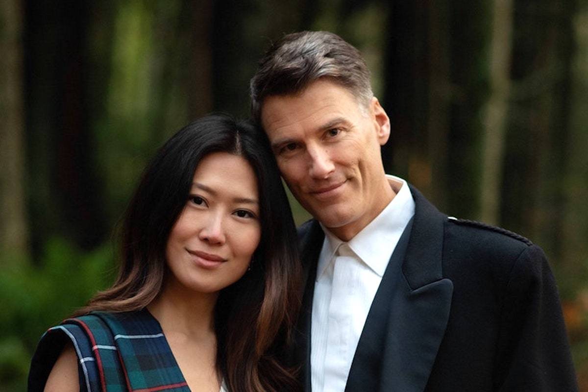 The wedding of former Vancouver mayor Gregor Robertson, right, and Eileen Park was featured in Vogue Magazine last week. (Mathias Fast photography)