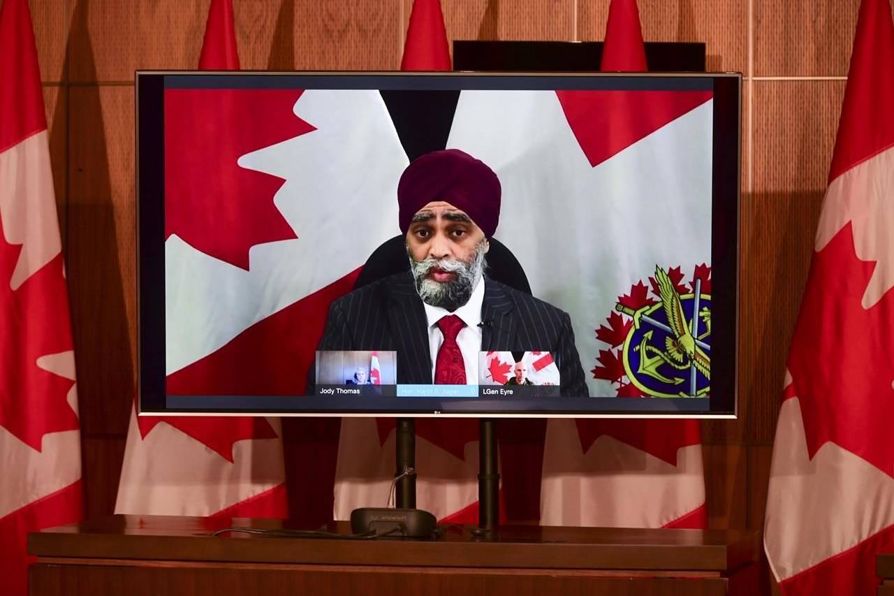 Defence Minister Harjit Sajjan. (The Canadian Press)