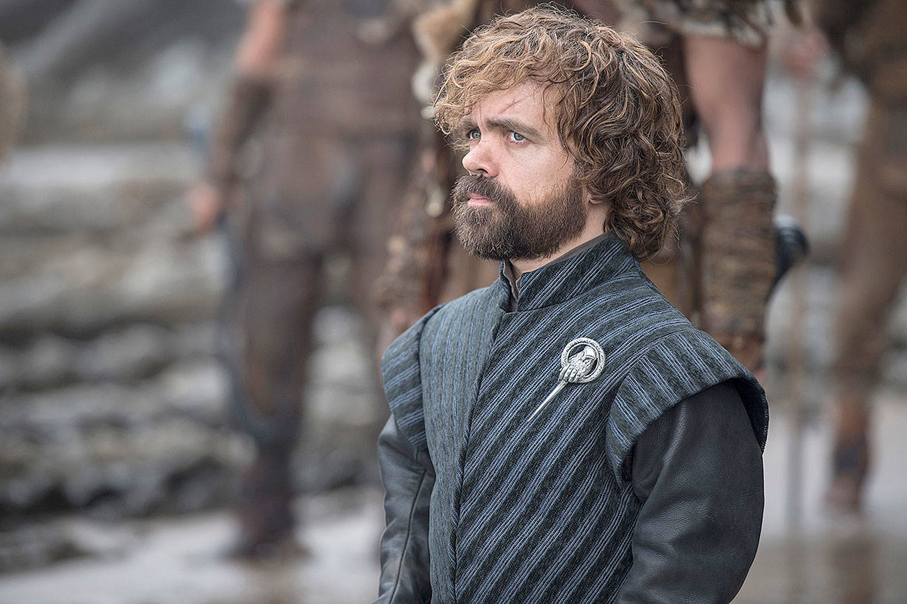 Peter Dinklage and a host of other well-known actors are being spotted around Victoria as they film a new comedy called American Dreamer. (HBO via AP)
