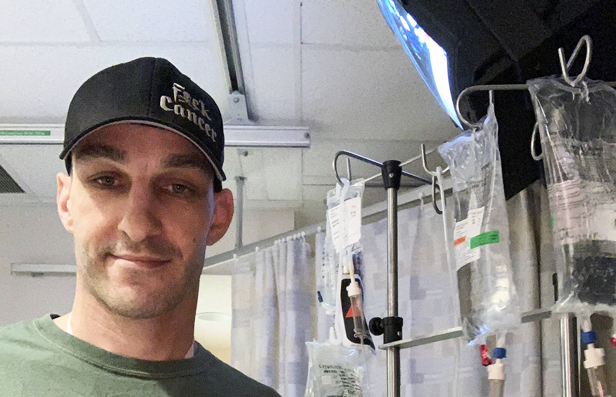 Alex Meyer spent considerable time in hospital in Vancouver before returning home to Chemainus. (Photo submitted)