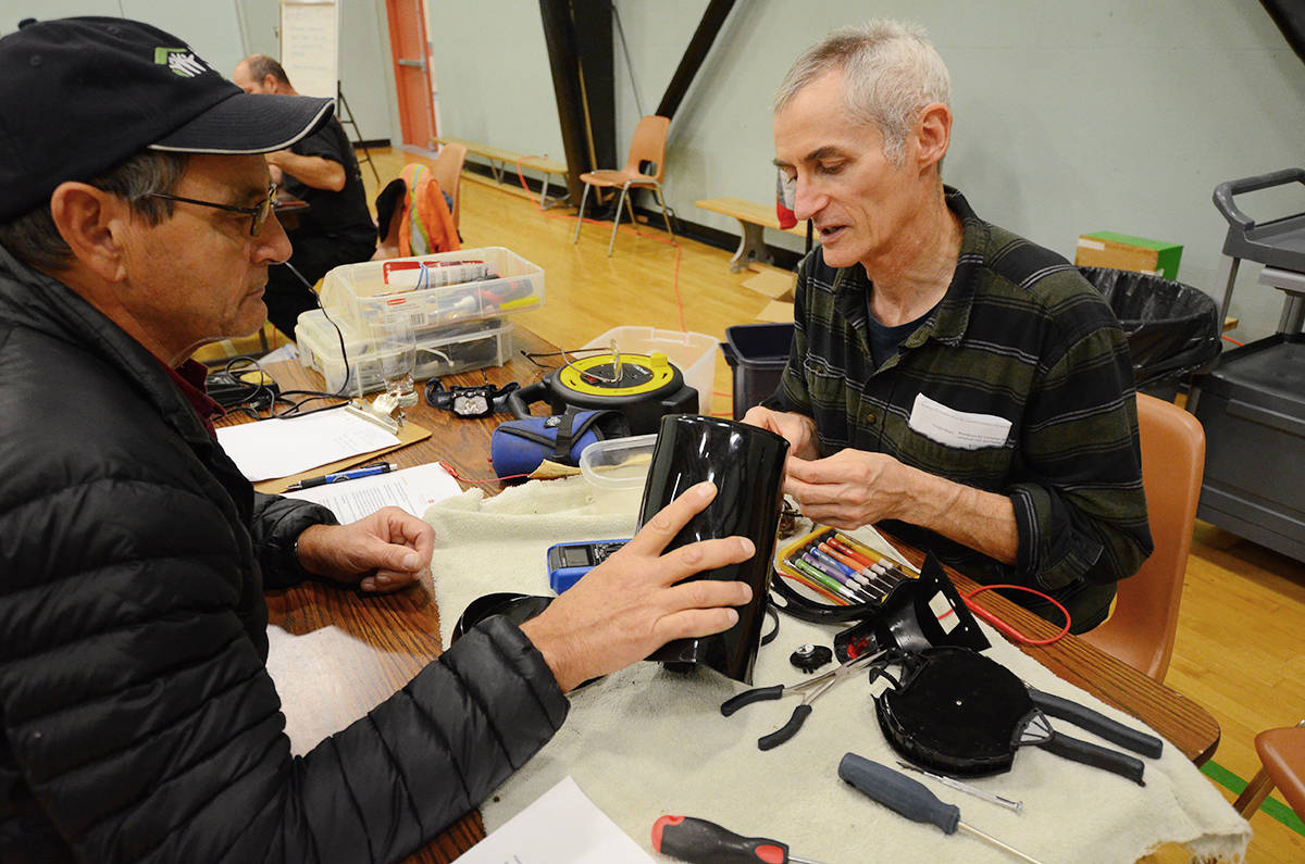 Campbell River’s Repair Cafe is on once again next week at the Sportsplex. It’ll just look a little different than people are used to. Mirror File Photo