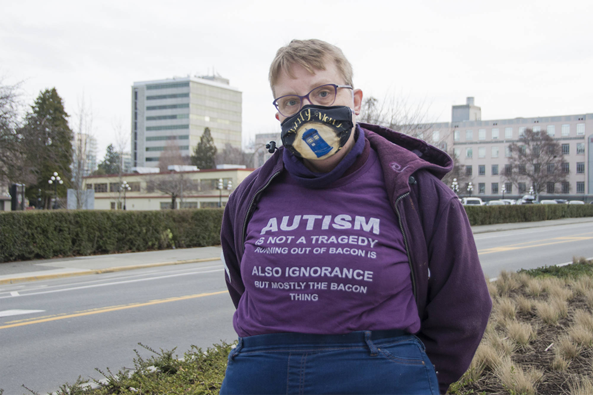 Iris Gray says adults with autism have been hit hard by the effects of COVID-19. (Nina Grossman/News Staff)