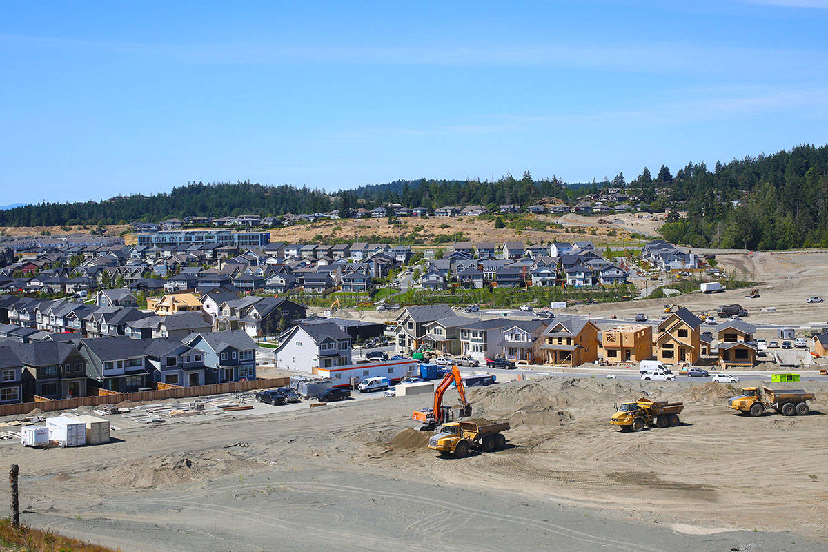 The Latoria South section of the Royal Bay development in Colwood could include a new long-term care facility. (Black Press Media file photo)