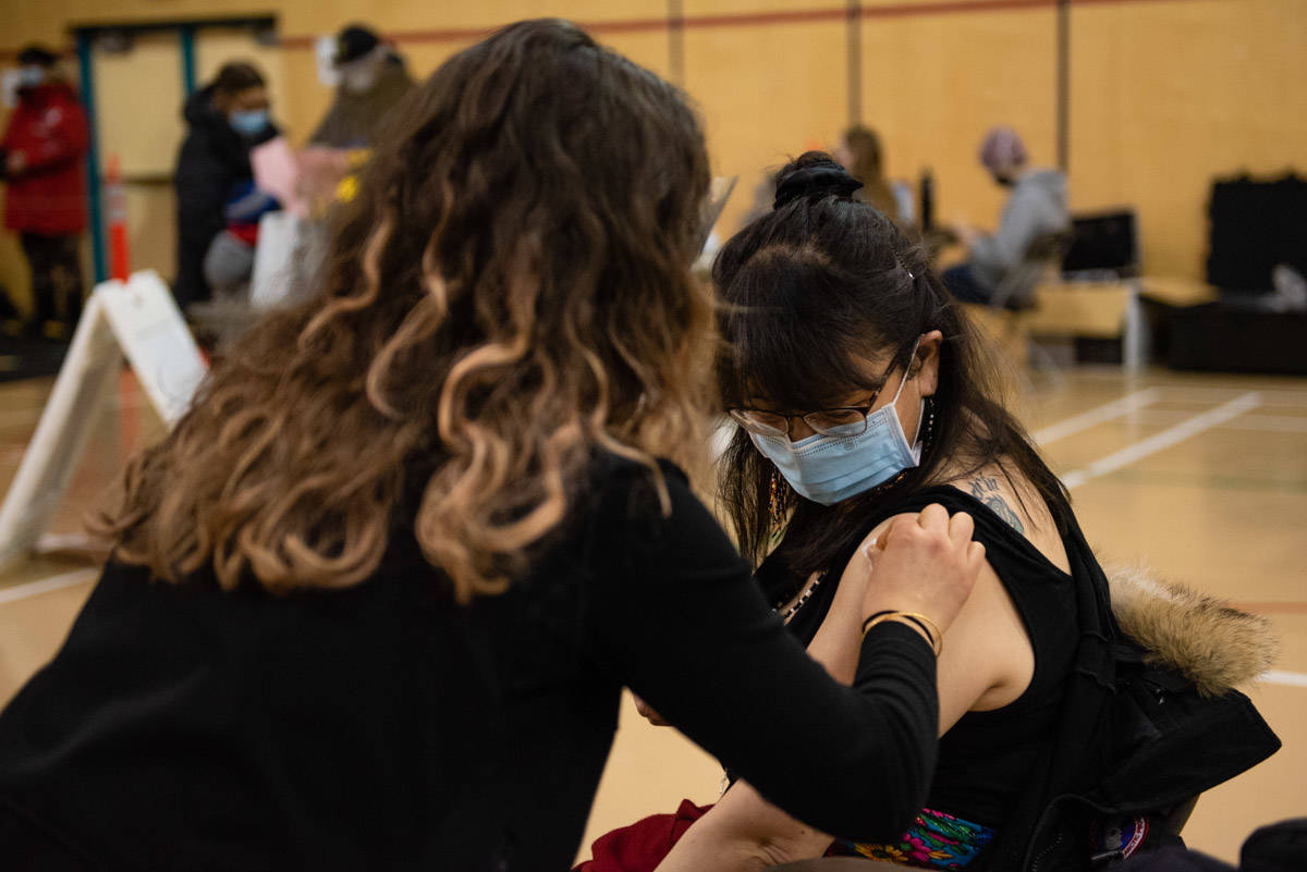 Starting Tuesday, May 11, B.C. adults born in 1981 and earlier will be able to register for a vaccine dose. (Haley Ritchie/Black Press Media)