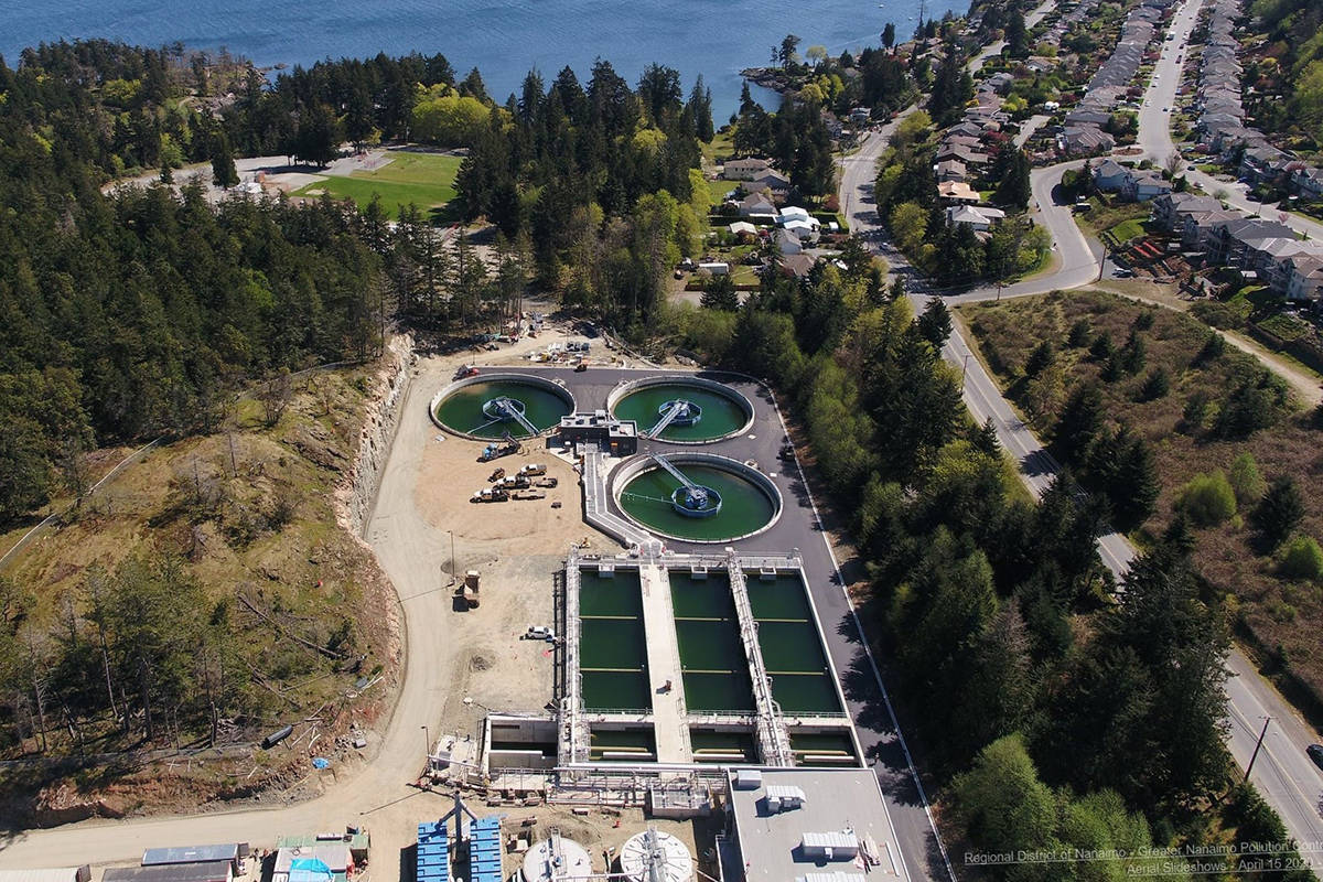 Greater Nanaimo Pollution Control Centre. (Photo courtesy Regional District of Nanaimo/Multivista)
