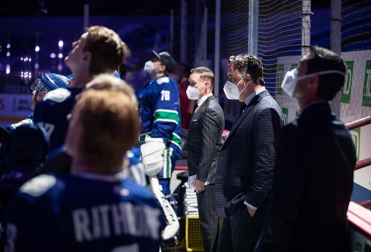 The Canucks are giving Green a vote of confidence with a multi-year contract after a tough season on the ice that saw the NHL club sidelined by a COVID-19 outbreak and finish last in the North Division with a 23-29-4 record. THE CANADIAN PRESS/Darryl Dyck