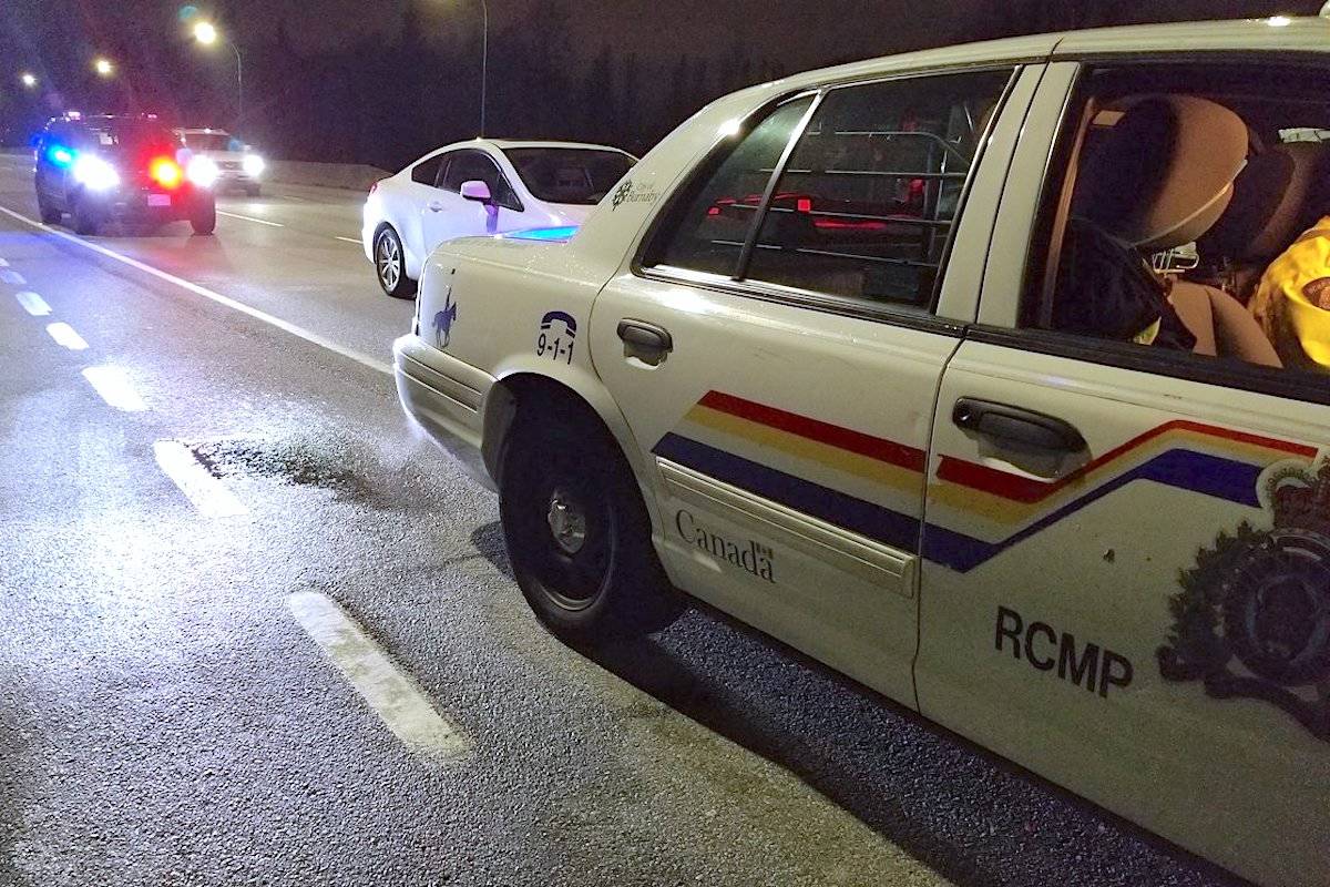 Mounties say they busted an identical set of twins driving impaired a morning roadblock May 29 (Burnaby RCMP)