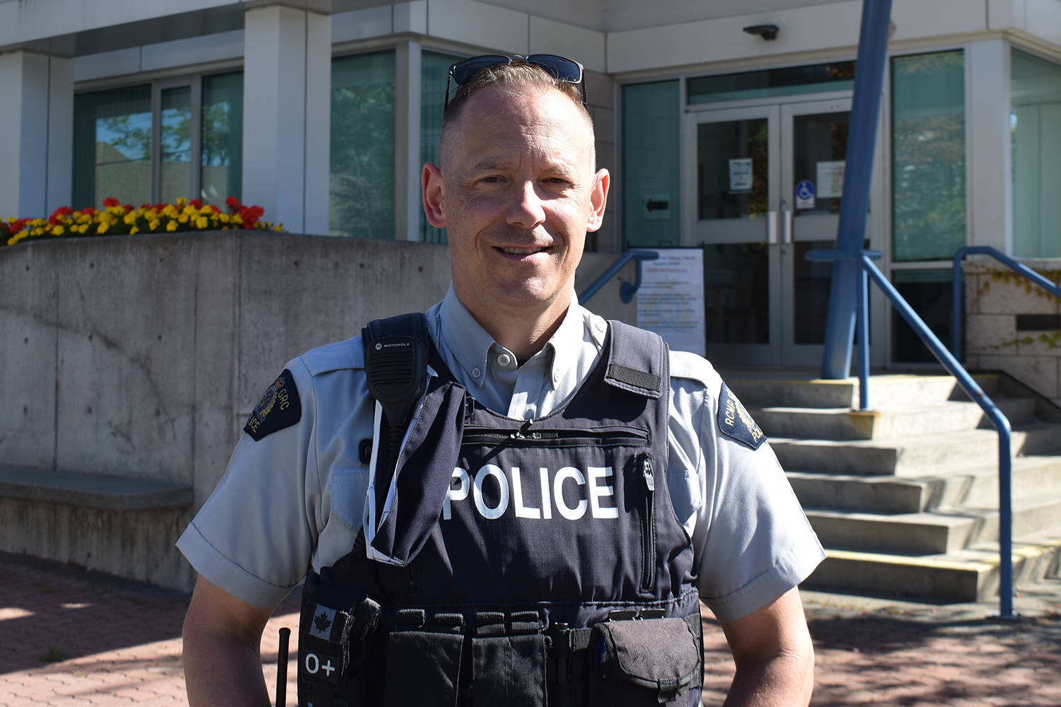 Cst. Paul Mittelsteadt, community policing officer for Sidney/North Saanich RCMP, said local RCMP are currently dealing with “a huge uptick” in complaints involving scams. (Black Press Media File)