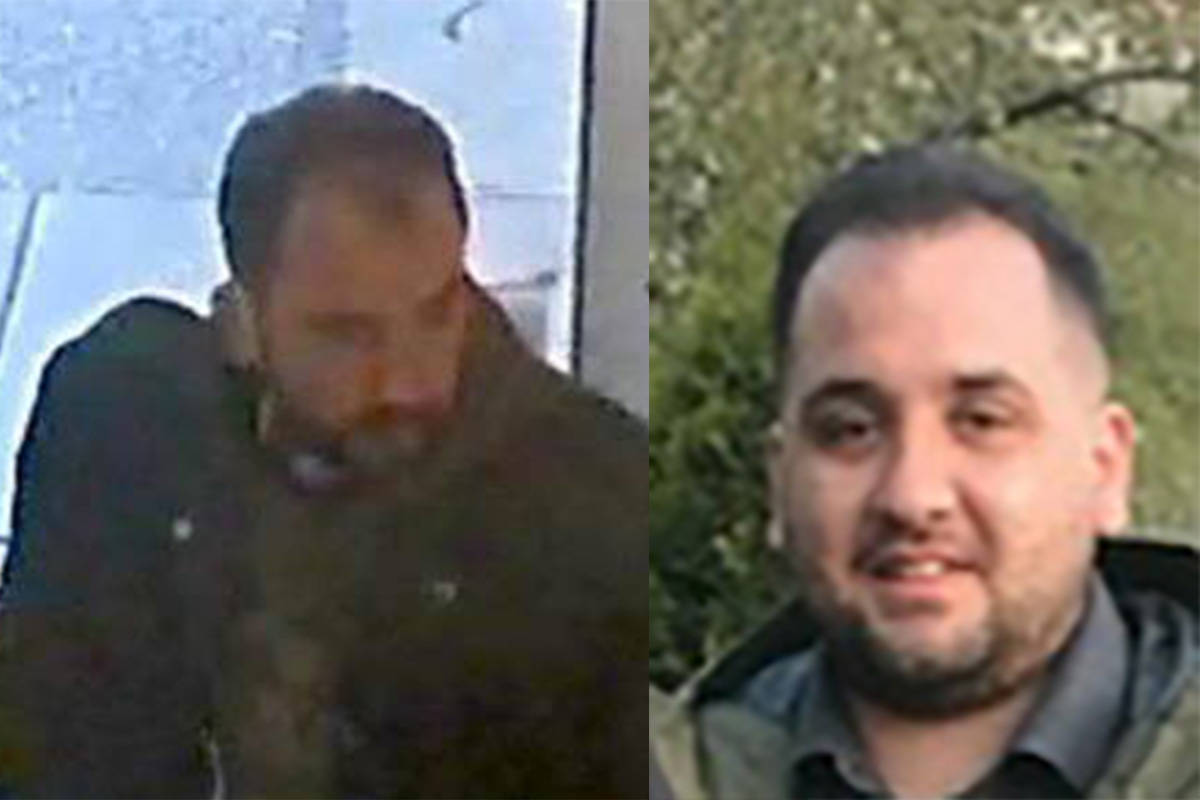 Tyler Desorcy was last seen wearing a long black jacket, green hooded sweater with a chest design, black sweat pants and dark running shoes on Dec. 20, 2020. (Victoria Police Department)