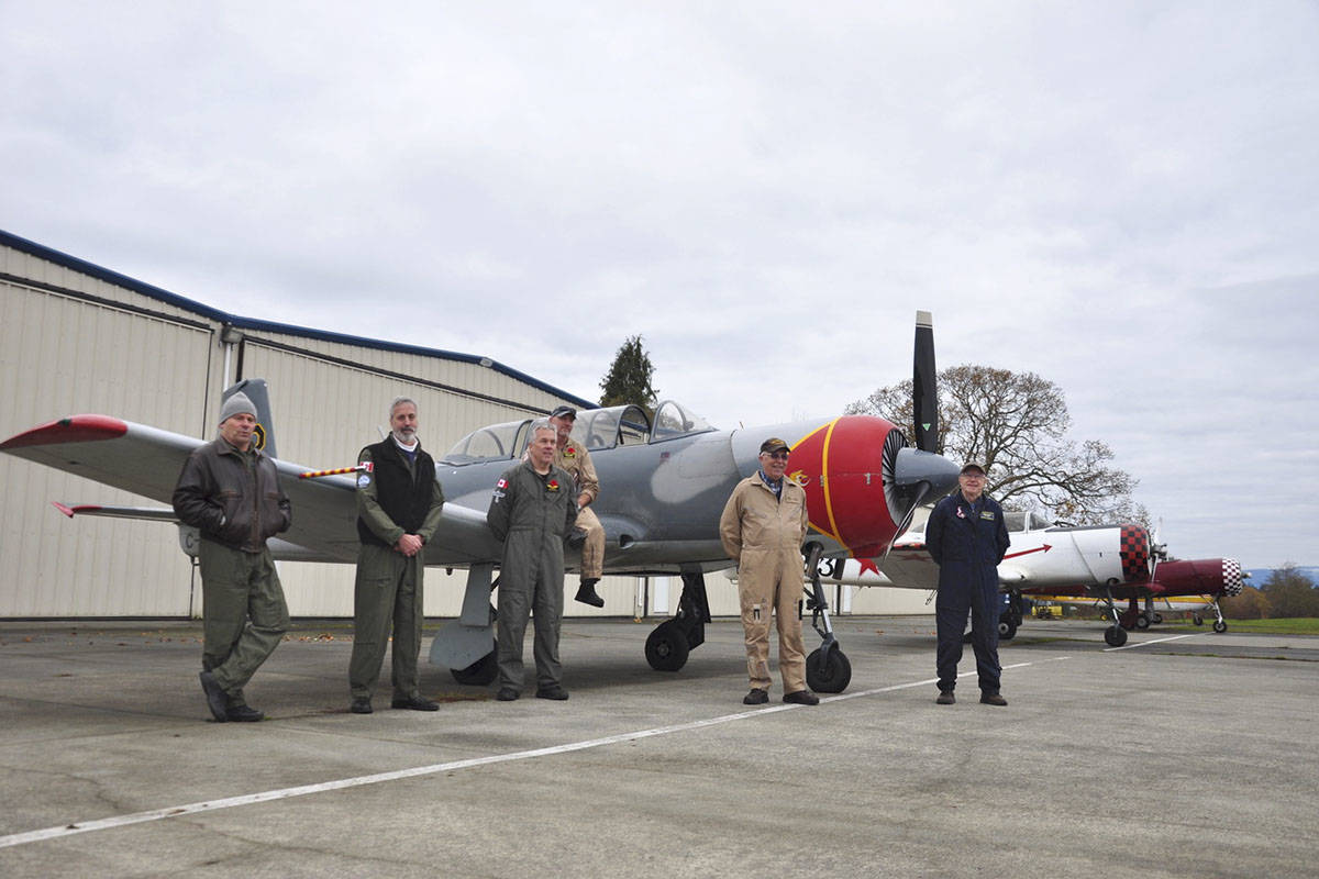 The members of Yak Flight from left to right: Mike “Mitch” Mitchell, Dave Gagliardi, Tom Spreen, Chris Walker, Mike Sudul, Brian Yeomans. (Courtesy of Chris Walker)