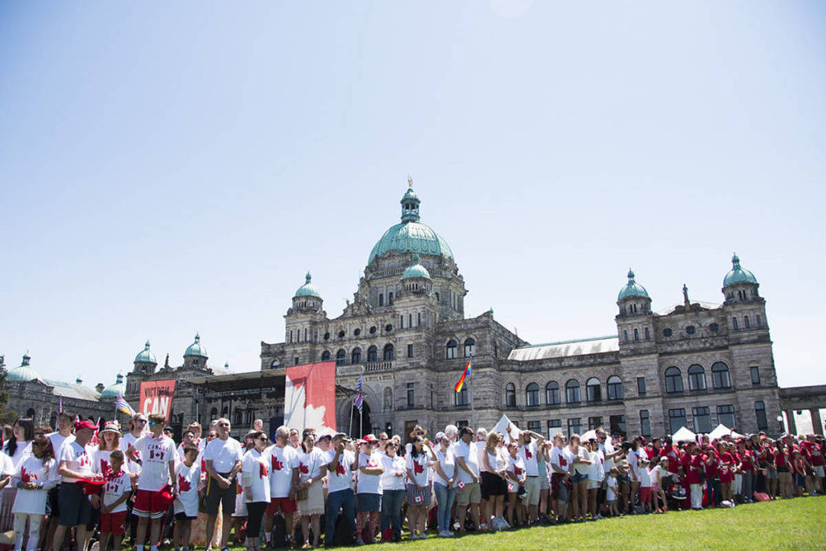 Victoria’s 2020 Canada Day celebration will not happen this year. (Black Press Media file photo)