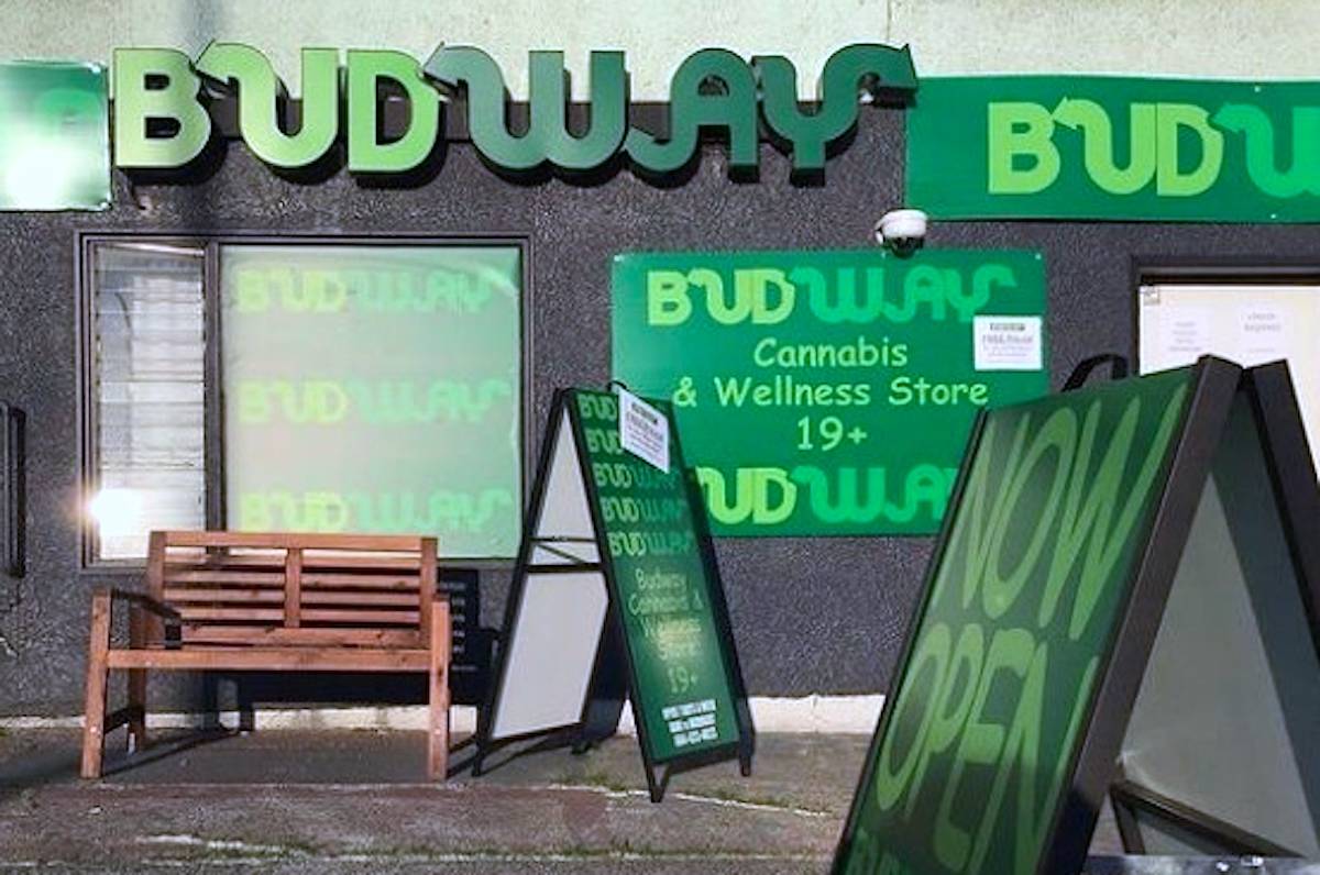 The cannabis dispensary store, located at 1024 Clark Drive in East Vancouver. (Instagram/Budwayonclark)