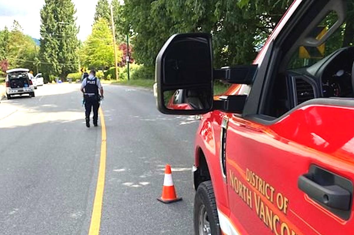 Canadian Armed Forces experts are on their way to North Vancouver after a local homeowner expressed worry about a military artifact he recently purchased. (Twitter DNV Fire and Rescue)