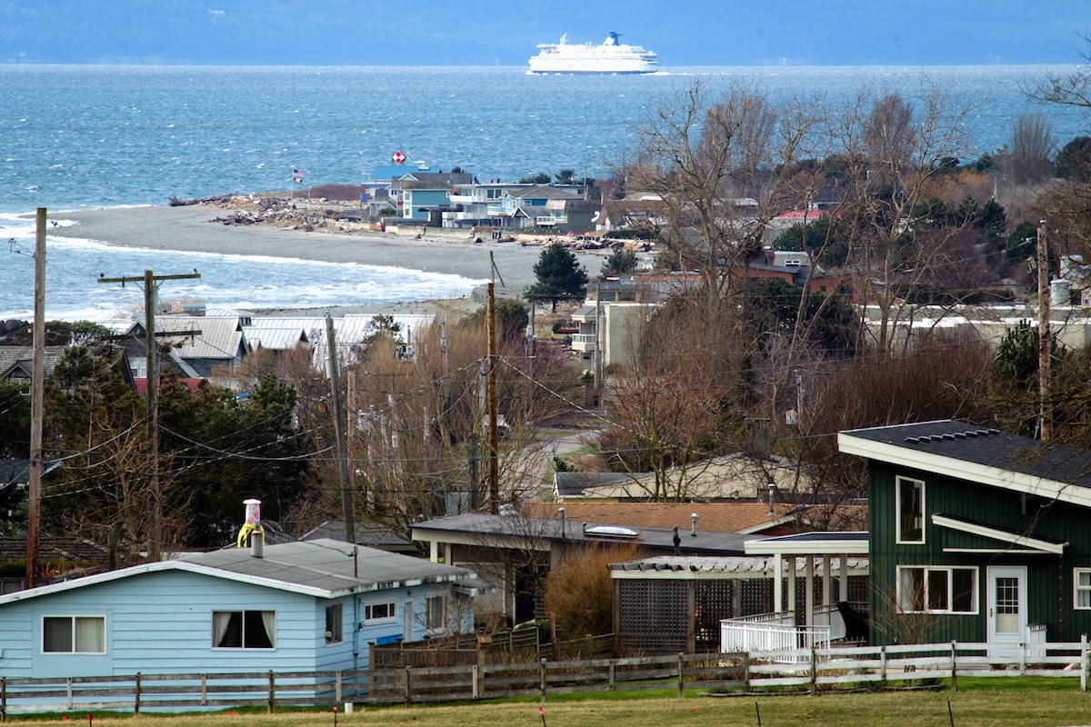 Point Roberts is part of the mainland United States but not physically connected to it, to reach the community by land one must pass through Canada. THE CANADIAN PRESS/Darryl Dyck