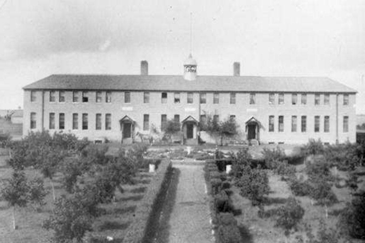 The former Marieval Indian Residential School. Twitter.