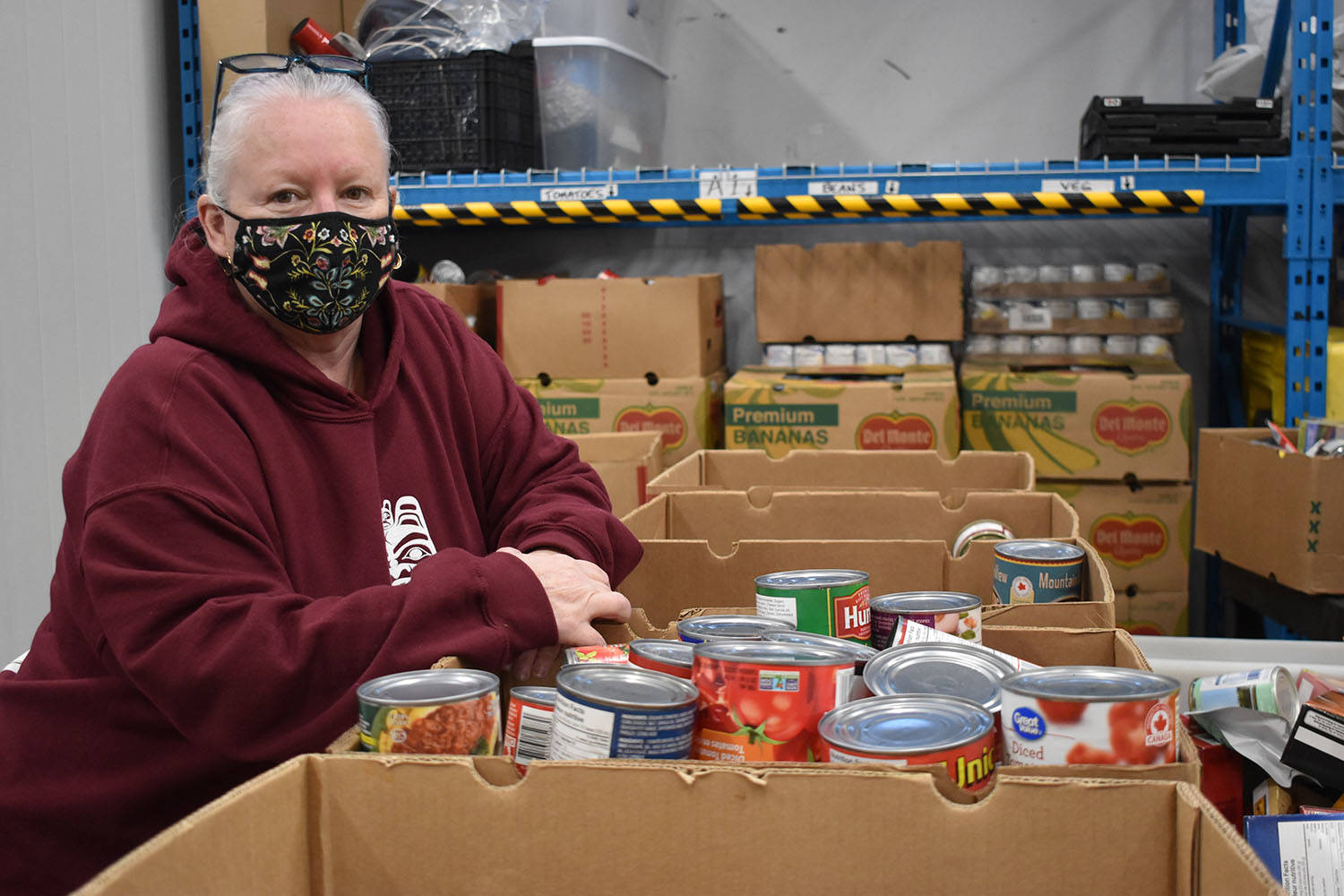 Bev Elder, executive director of the Saanich Peninsula Lions Food Bank, appreciated the donation of $100,000 from the District of Central Saanich. She said this funding, and the moneys received from other municipal partners, is critical as donations typically drop in summer. (Black Press Media File)