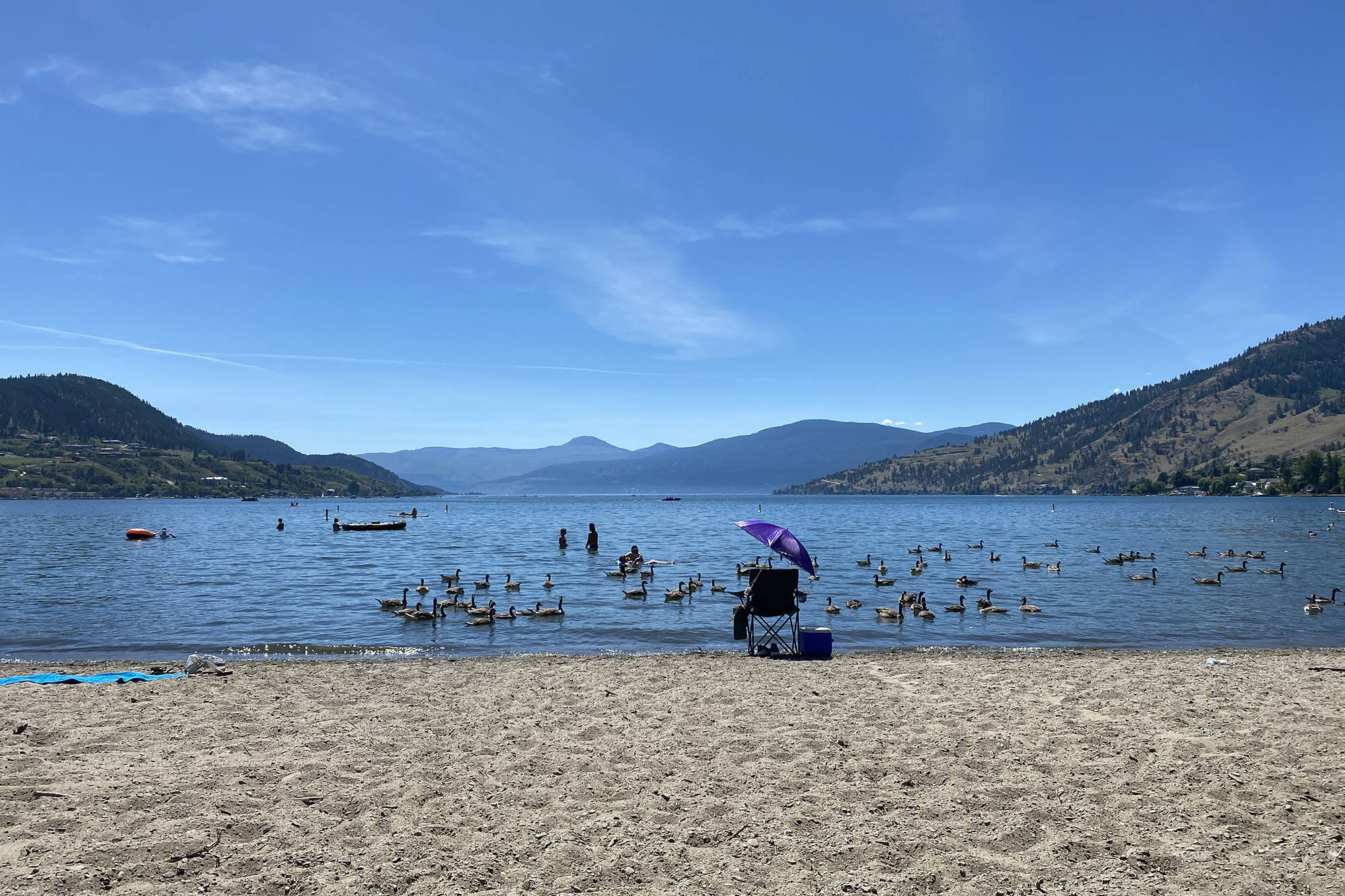 Temperatures soared into the 40s this week as the province baked in a 'heat dome.' (Caitlin Clow - Vernon Morning Star)