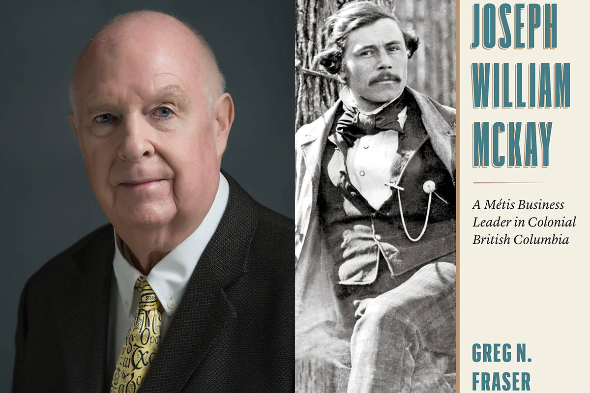 Nanaimo author Greg Fraser’s debut book is ‘Joseph William McKay: A Métis Business Leader in Colonial British Columbia.’ (Photo courtesy HA Photography)