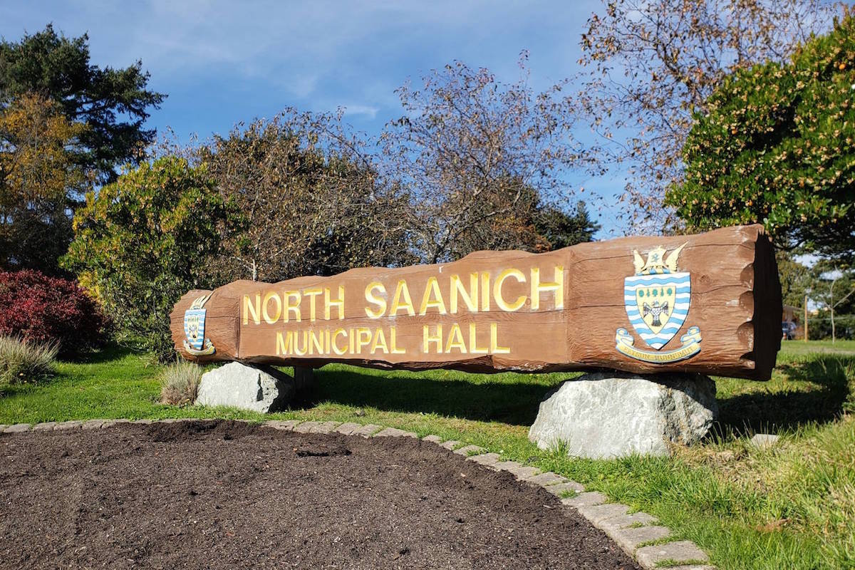 Save North Saanich will rally outside municipal hall Monday to protest the substance and process of the municipality’s review of its Official Community Plan. (Black Press Media file photo)
