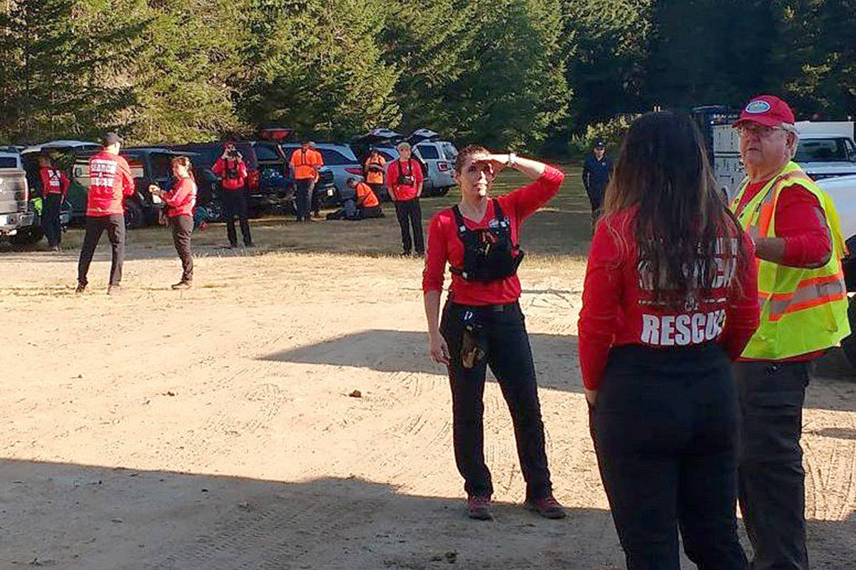 Arrowsmith Search and Rescue crews were out searching for a man reported missing in the Dashwood area on July 10, 2021. (ASAR Twitter photo)