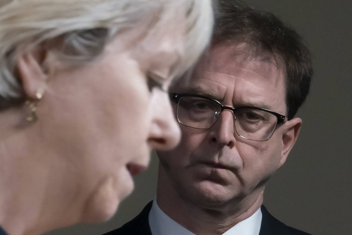 Health Minister Adrian Dix and Dr. Bonnie Henry will be providing an update on COVID-19 in the Interior Health region on Wednesday, July 28. (THE CANADIAN PRESS/Jonathan Hayward)